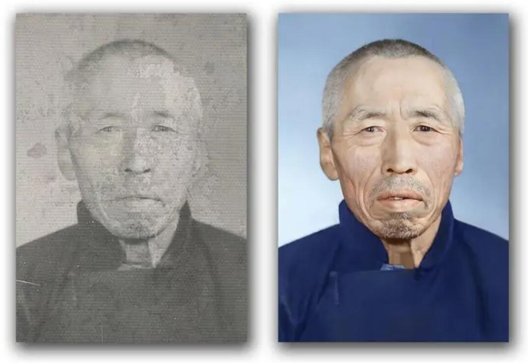 东路镇破损照片修复-56